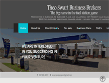 Tablet Screenshot of businesspro.co.za